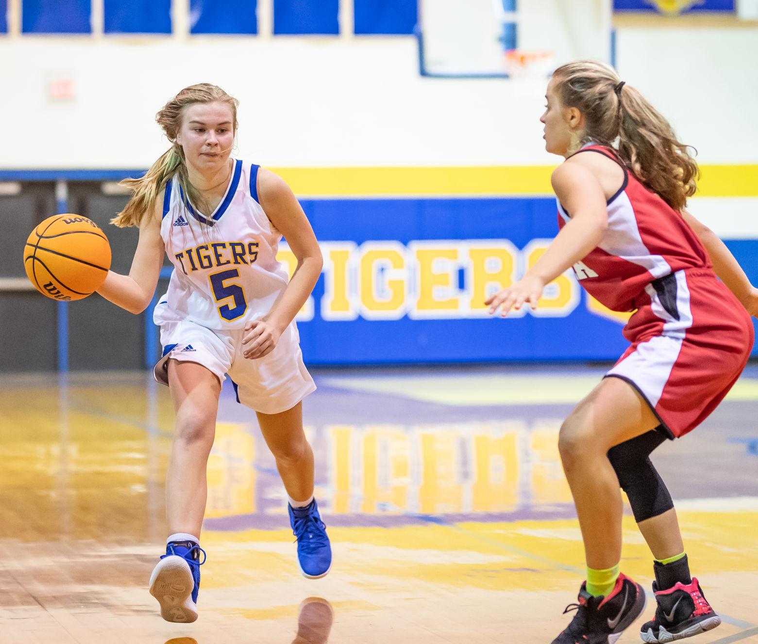 Friday night basketball action